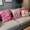 S-Клубничная Мультяшная S-Пирожное Девочка 45*45см Наволочка Чехол для подушки Декор Наволочка Домашняя Наволочка Для Диванной Подушки