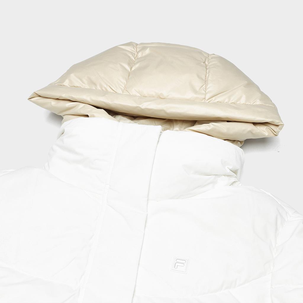 Новый пуховик FILA женский, сырой белый F11W344915F-WT