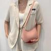 Минималистичная однотонная маленькая квадратная сумка, тонкая, легкая, для ношения на одном плече или под мышкой, для офисных женщин, на каждый день