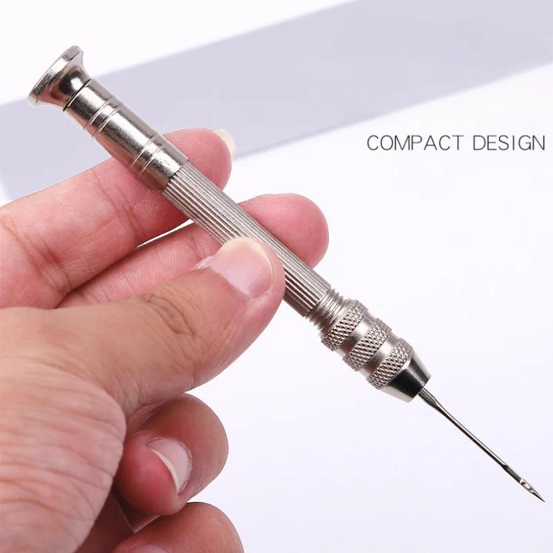 Набор шил для шитья кожи, сменный многофункциональный набор инструментов для ремонта обуви, иглы для шитья, сделай сам, шитье из кожи