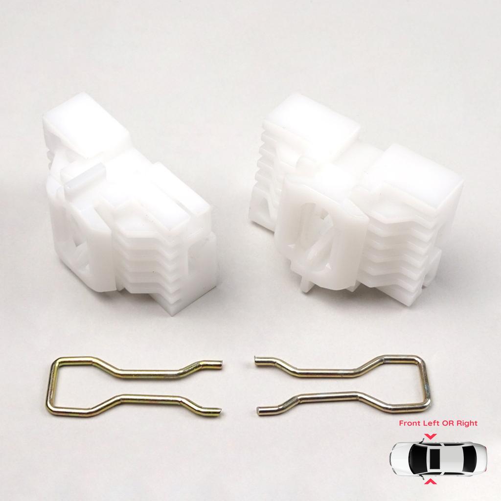 BWR746+BWR747 Window Regulator Clips Front Left or Right for Chrysler Voyager Town & Country 1996-2000 Dodge Caravan Minivan