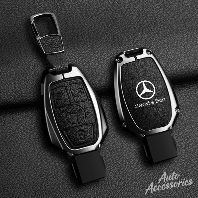 2 3 Buttons Zinc Alloy Car Key Case Cover Protector Holder Shell Fob For Mercedes Benz A B G R Class GLA GLK W176 W204 W251 W463 QQ75