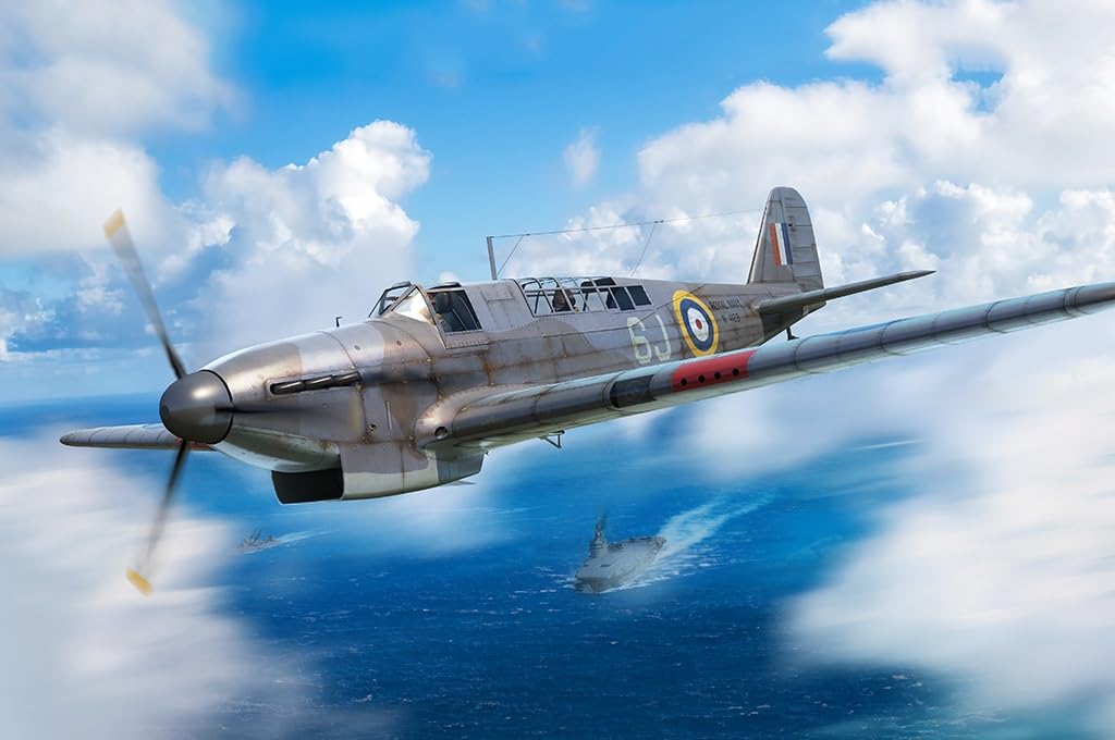 Trumpeter 1/48 Fairey Fulmar Mk.1 Carrier-Based Fighter Plastic Model Kit 05822