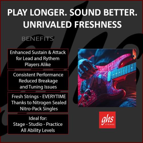 Ghs Guitar BOOMERS Custom Light 09-46 GBCL Electric Guitar Strings