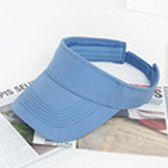 Летняя унисекс-топлес спортивная шляпа от солнца - корейский стиль однотонная повседневная кепка