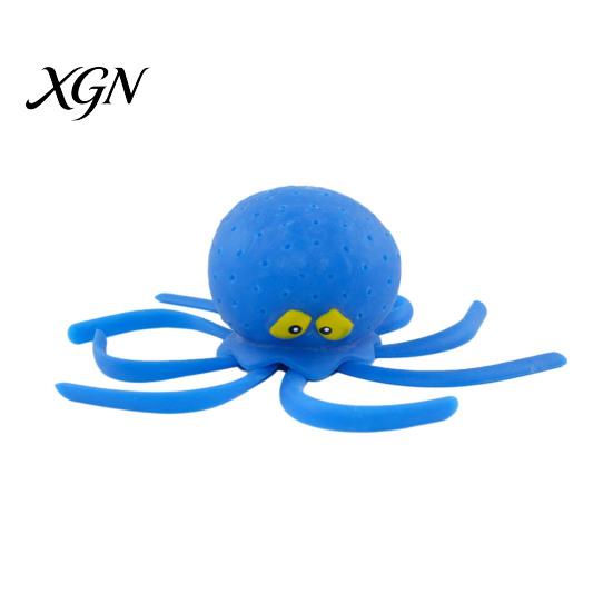 Squeeze Toy Whale Shape Slow Rebound Decompression Soft Tactile Bright Color Stress Relief Ball Desktop Ornament Relaxation