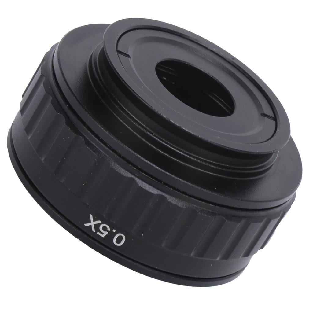 0.5X Adapter Lens 38mm C Mount Adapter Trinocular Stereo Microscope Tube for Digital Camera Focusing