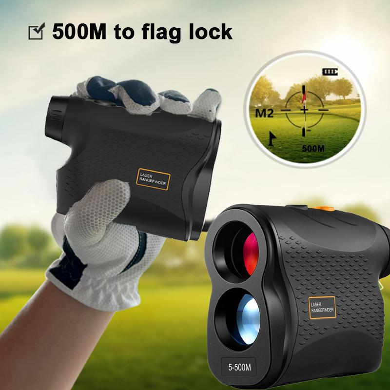 Laser Rangefinder - 500M/600M/900M for Golf & Hunting, Professional Distance Meter with Slope Switch