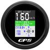 85-мм цифровой GPS-спидометр с одометром, GPS-антенной, TFT-экраном, IP67, водонепроницаемый, вольтметр для лодки, автомобиля, мотоцикла 12 В 24 В