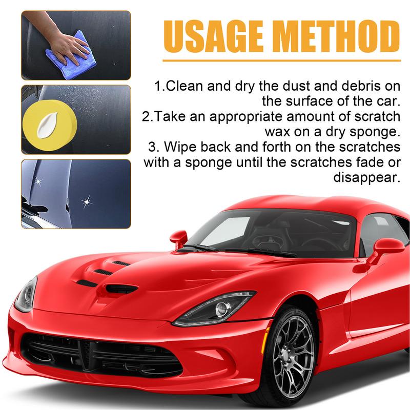 Car Scratch Eraser Rubbing Compound Fast Easy Safe Multifunctional Ultimate 60ml Scratch Remover For Vehicles Auto Polish