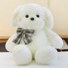 Teddy Cartoon Sweater Dog Plush Cuddly Sleeping Pillow Bow Tie Gift Kids For