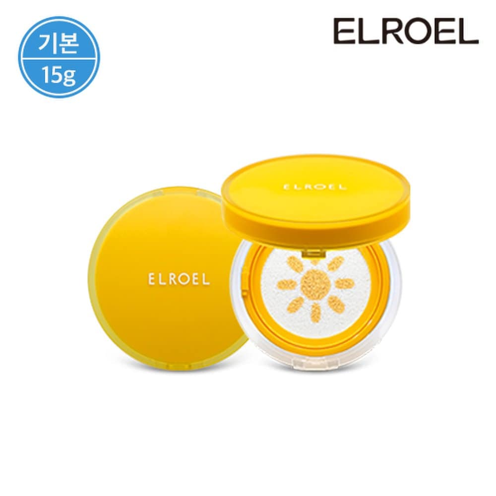 Eloel Padepfree Yellow Pangpang Sun Cushion 15g original product x 2