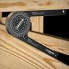 360° Protractor Angle Ruler for Woodworking & Miter Saws