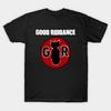 Мужская черная футболка с принтом 'Good Riddance' Печать на трансферной бумаге без резки Хлопковая футболка