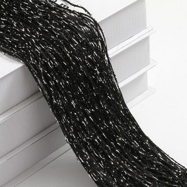 1x2м Нитяная штора Блестящая бахрома Линейные шторы Разделитель для окна/двери Драпировка для дома Гостиной Кафе Внутренние украшения Ламбрекен