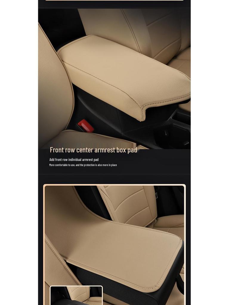 Всесезонный кожаный чехол на сиденье для Volkswagen Tango - Универсальная посадка, Оригинальная текстура автомобиля