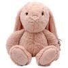 Labellabel Label Label Stuffed Animal Animal Fluffy Baby First Toy Baby Gift Present 35cm Approx. (Rabbit/Pink)