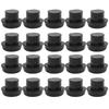 20 Pcs Billiard Cue Bottom Rubber Plug Protection Pad Pole Tail Cover Protection Accessories