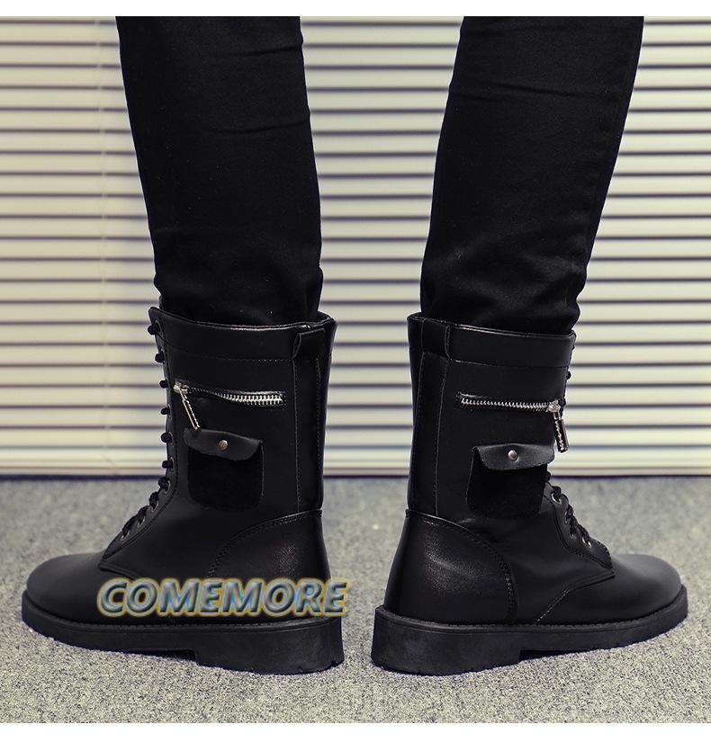 Модные кожаные мужские ботинки «Челси», роскошные повседневные туфли, формальные мужские классические ботильоны, черные, коричневые, на молнии, рыцарские ботинки, осень-зима