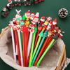 Christmas Santa Claus Cartoon Ballpoint Pen - Cute and Creative Student Stationery