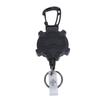 Retractable Keychain Heavy Duty Carabiner Badge Holder ID Badge Reel with 1mm Thick Steel