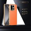 Для OnePlus 15 15R Гальванизированный Чехол для Телефона с Текстурой Личи, Полное Покрытие, Защита Линз, Защита от Отпечатков Пальцев