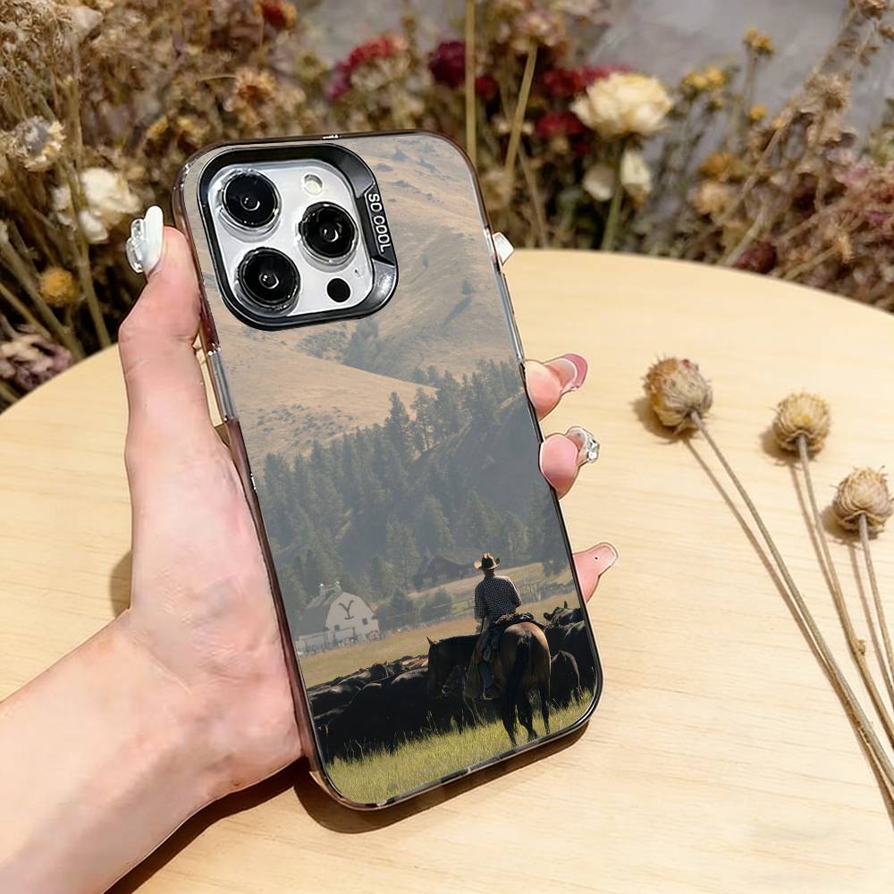 Чехол для телефона в стиле западного ковбоя для iPhone 17,16,15,14,13,12,11 Plus,Pro Max,XS,Разноцветный Серебристый Чехол для телефона Funda Cover