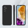 Чехол-накладка для Samsung Galaxy M15 Для Samsung M15 5G Мягкий жидкий силикон Конфетный цвет Задняя крышка Для Samsung M15 Чехол