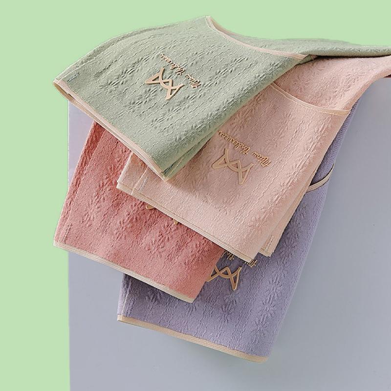 4PCS Underwear Women's Cotton Mid-waist Bacteriate-resistant Fashion Breathable Briefs