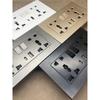 Wall Mount Switch Socket Plastic USB Charger Socket  Electrical Installation