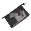 Mesh Transparent Makeup Bag Simple Style Portable Lipstick Storage Bag Large Capacity Organization Bag Toiletries Organization