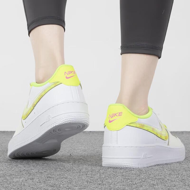 Nike Кроссовки Nike Air Force 1 LV8 'White Volt' GS DV1680-100