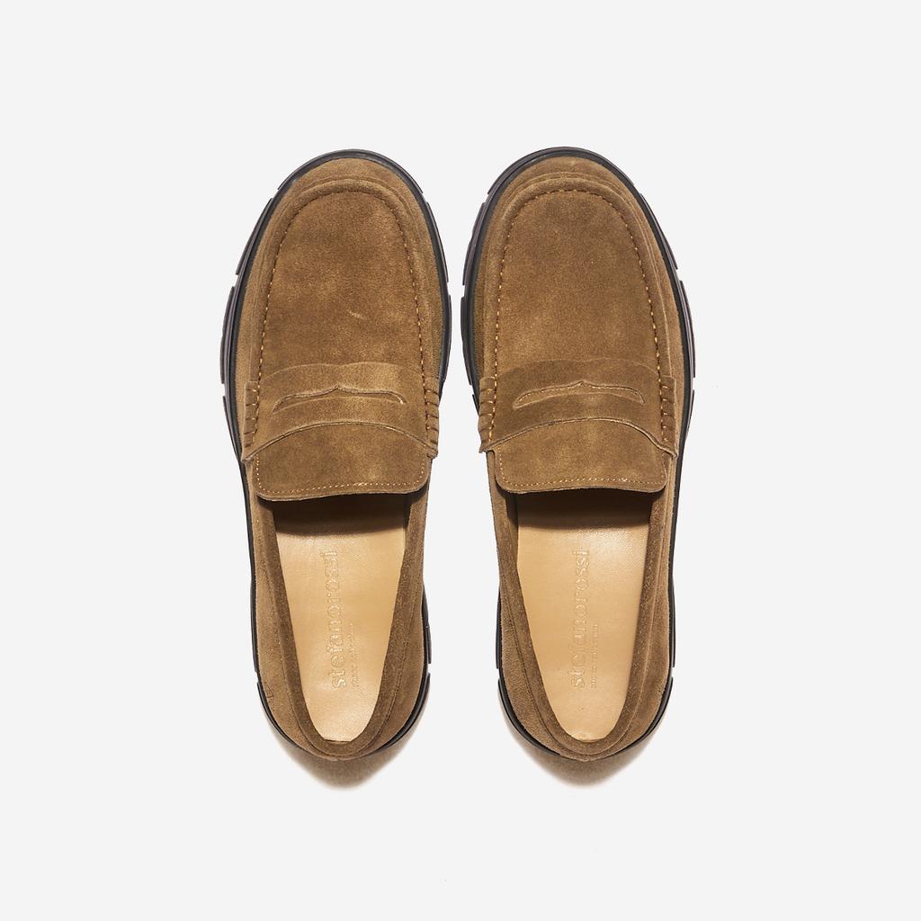 [STEFANOROSSI] mazama loafers, SR08279, 1010110744, Популярная корейская обувь