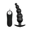 Black Anal Bubble Vibrator with Remote Control Cl70