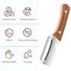 Multi-Peeler with Stainless Steel Blade & Wood Handle Bottle Opener Efficient Vegetable Fruit Peeler