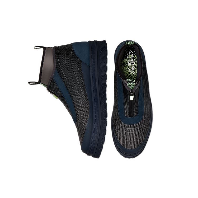 Paria /FARZANEH x Converse Pro Leather X2 Tech High Asphalt Outer Space Унисекс Кроссовки Черные 171841C