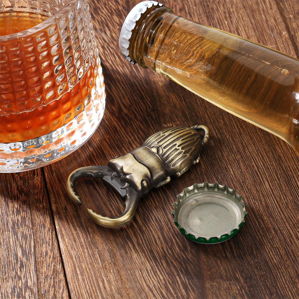 Beetle Shaped Design Beer Bottle Openers Unique Birthday Bar Gifts Alloy Metal Openors for Glass Bottle Drink Bottle
