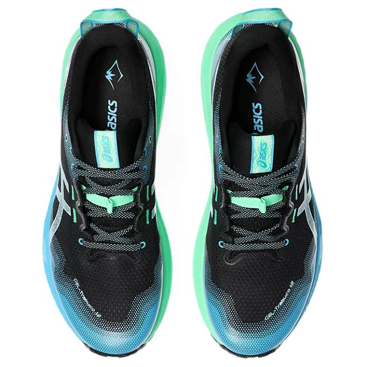 Asics Кроссовки мужские Gel-Trabuco 12 Black Bright Cyan 1011B799-002