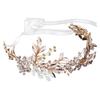 Bridal Rhinestone Leaf Alloy Hairband Wedding Headpiece Photography Accessory