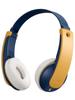 JVC Kenwood JVC Wireless Headphones Bluetooth for Kids Yellow Up To 16h Playback Includes Microphone Lightweight Volume Limiting Function Stickers