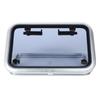17 X 25in Boat Porthole Window Push Out Tempered Glass Aluminum Alloy Frame Waterproof 90 Deg Opening for RV Yacht