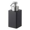 Yamazaki Jitsugyo Refill Dispenser Foam Type Black Tower Foam Type Detergent Dedicated Easy To Clean 5208 Approx. W7XD9.5XH17cm