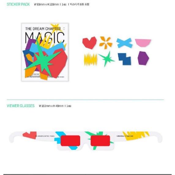 TXT Tomorrow X Together — Глава мечты : Магия,2 шт./1 комплект