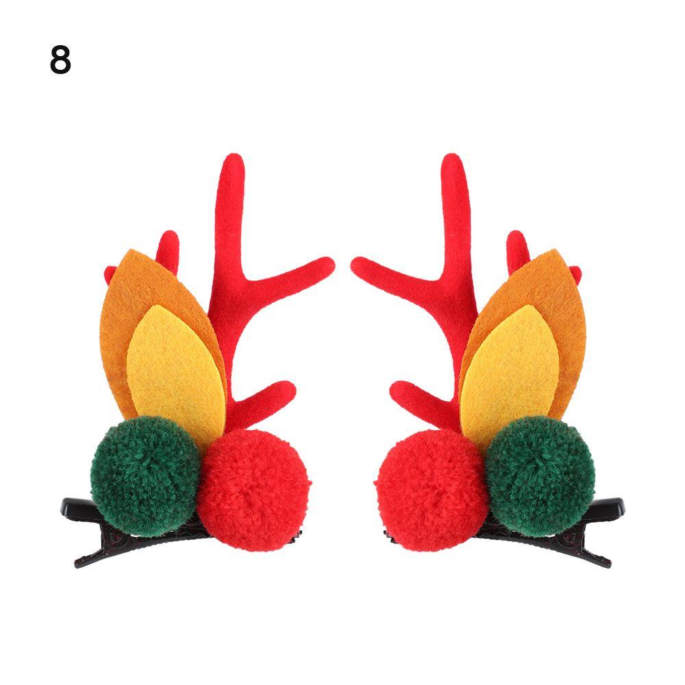 Косплей на вечеринку Оленьи уши Рога Красивые заколки для волос Аксессуары для волос Шпильки Рождественские заколки