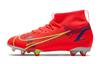 Детские кроссовки Mercurial Superfly 8 Academy MG GS 'Bright Crimson Indigo Burst'