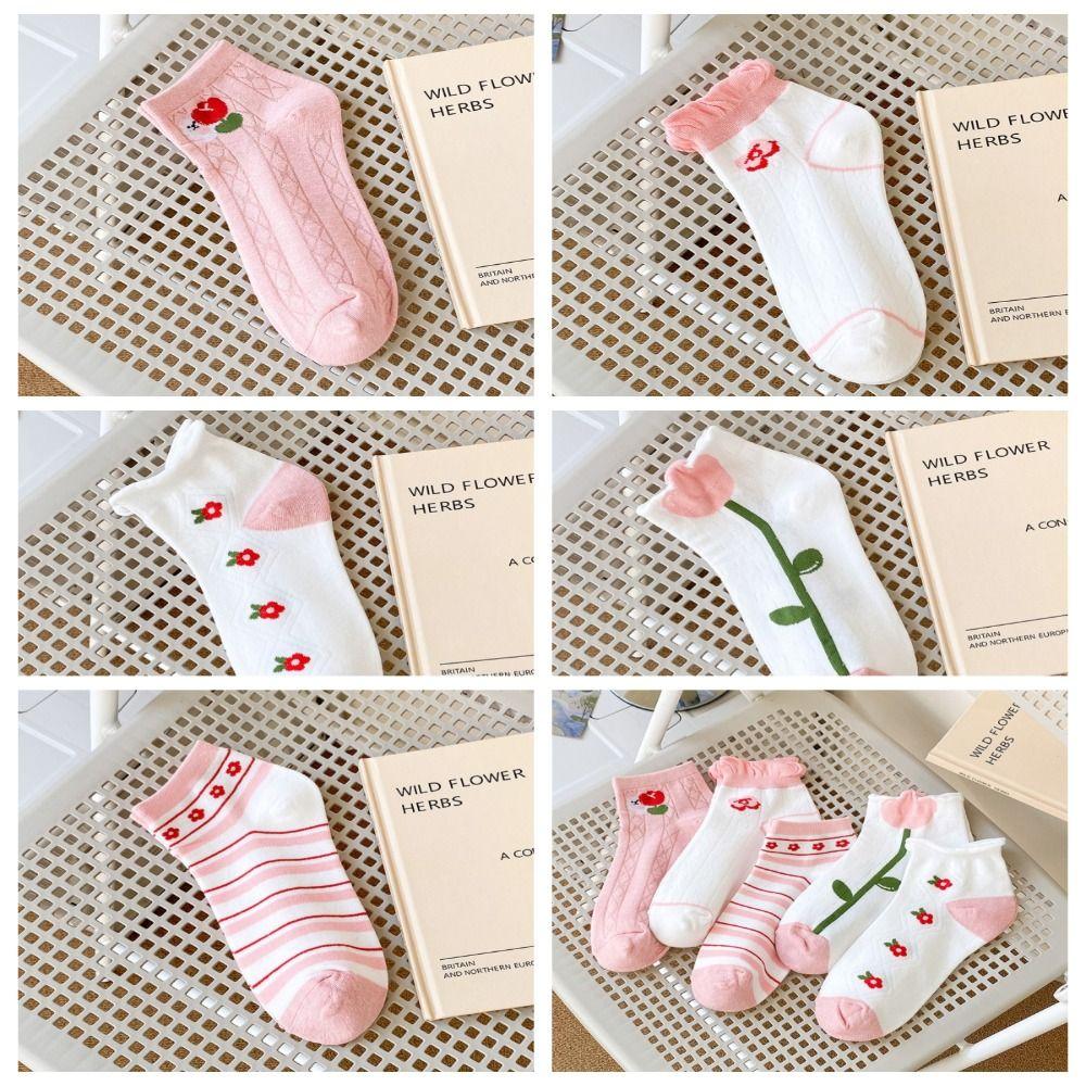 Японские следки Мягкие повседневные носки Милые женские следки Женские