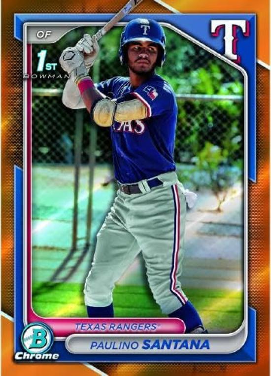 2024 Topps Bowman Chrome Mega Box Топы Bowman Chrome Mega Box