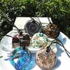 Модное круглое стеклянное подвесное ожерелье: Уникальные и универсальные модные украшения