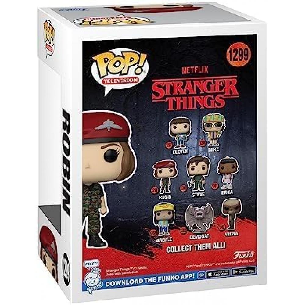 Поп StrAnger Things   Виниловая фигурка Funko Охотник Робин Бакли [сезон 4] С A