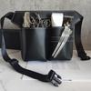 PU Leather Hair Scissor Bag Waist Pack Belt Bags Holder Tool Multifunction Clips Comb Case Barber